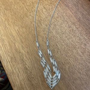 Silver 16" necklace
